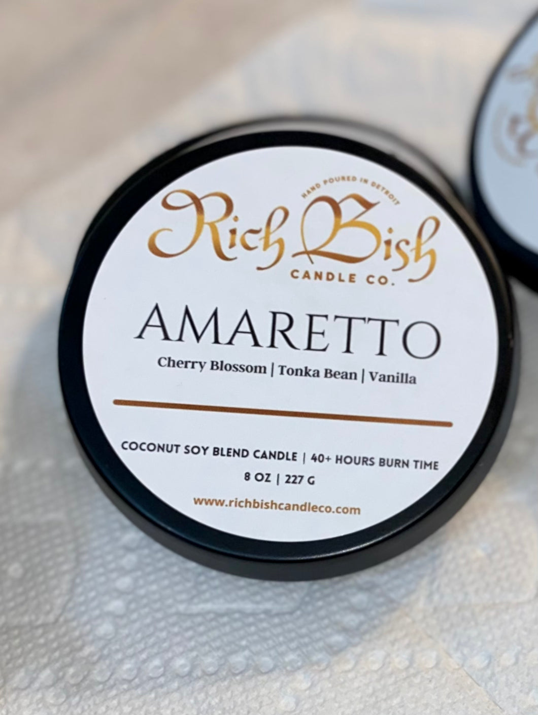 Amaretto 8oz Candle