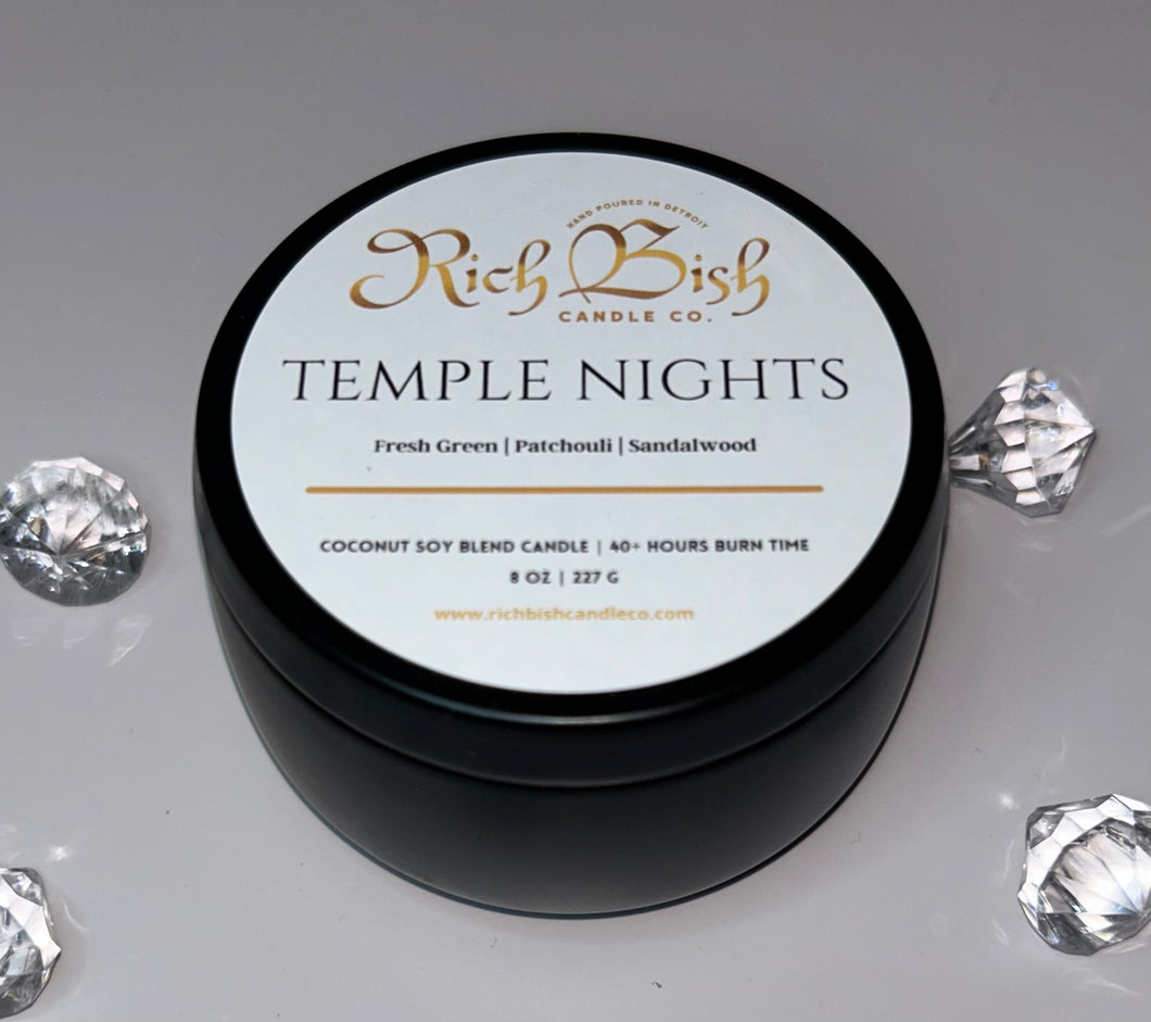 Temple Nights 8oz Candle