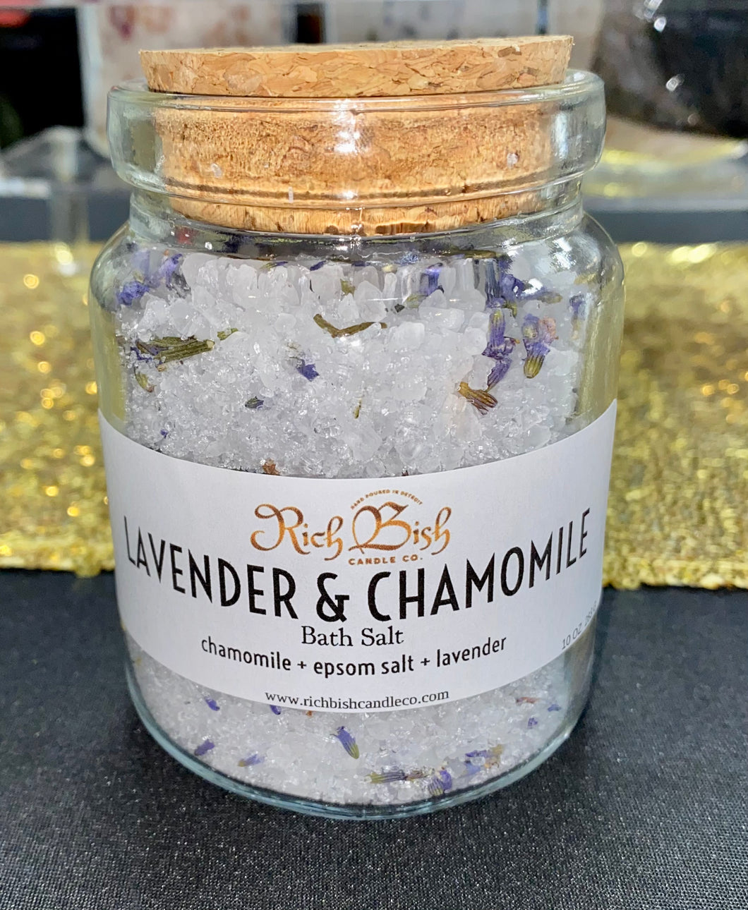 Lavender & Chamomile 10oz Bath Salt