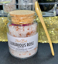 Load image into Gallery viewer, Luxurious Rose 10oz Bath Salt
