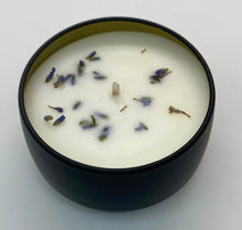 Load image into Gallery viewer, 4oz citronella lavender insect repellent candle
