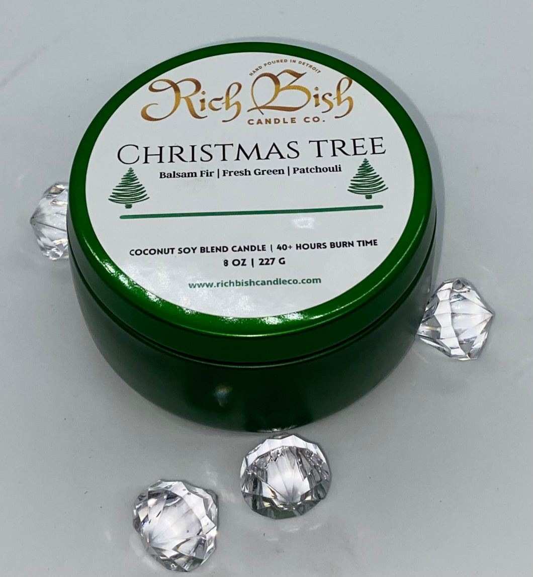 Christmas Tree 8oz Candle